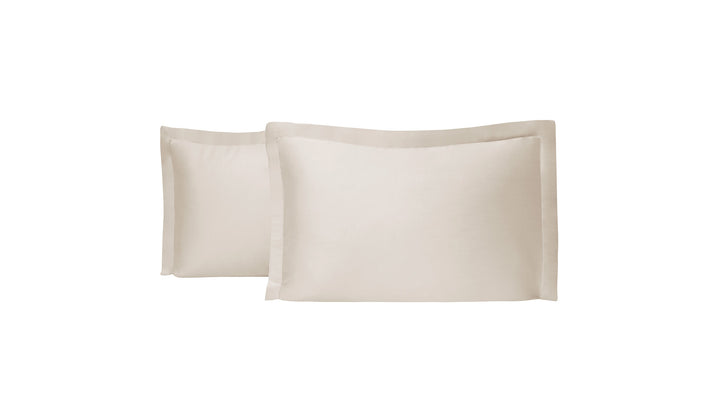 Shelly Maisy Pillowcase Set, Bamboo Sateen, Beige, 2 pcs, 50x70 cm