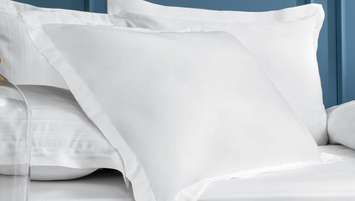 Shelly Maisy Pillowcase Set, Bamboo Sateen, White, 2 pcs, 50x70 cm