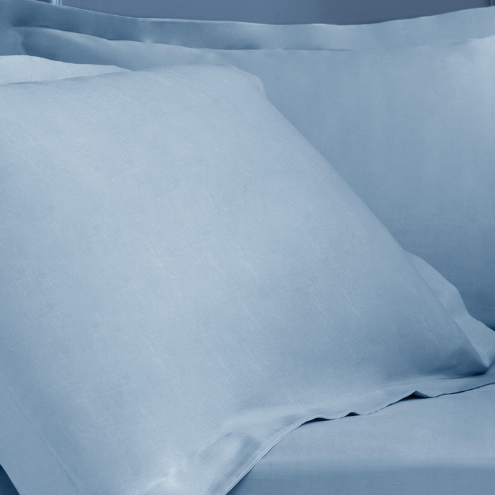 Shelly Maisy Pillowcase Set, Bamboo Sateen, Blue, 2 pcs, 50x70 cm