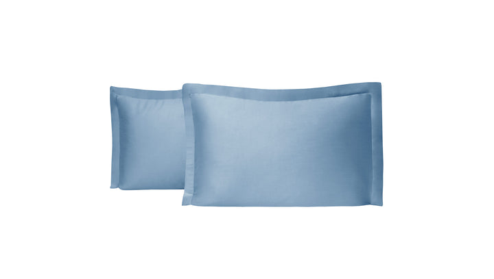 Shelly Maisy Pillowcase Set, Bamboo Sateen, Blue, 2 pcs, 50x70 cm