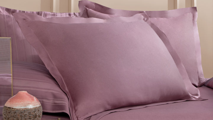 Shelly Maisy Pillowcase Set, Bamboo Sateen, Purple, 2 pcs, 50x70 cm