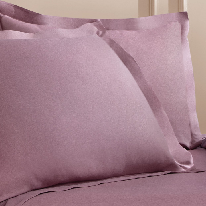 Shelly Maisy Pillowcase Set, Bamboo Sateen, Purple, 2 pcs, 50x70 cm