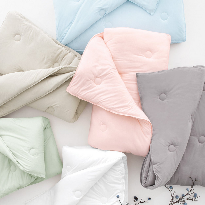 Lupa Soft Quilt, Combed Cotton, Powder Pink, 300 g/m², 200x220 cm