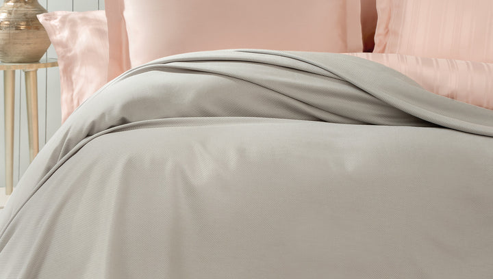 Bamboo Luxury Throw Blanket Anders, Light Green, 160x220 cm