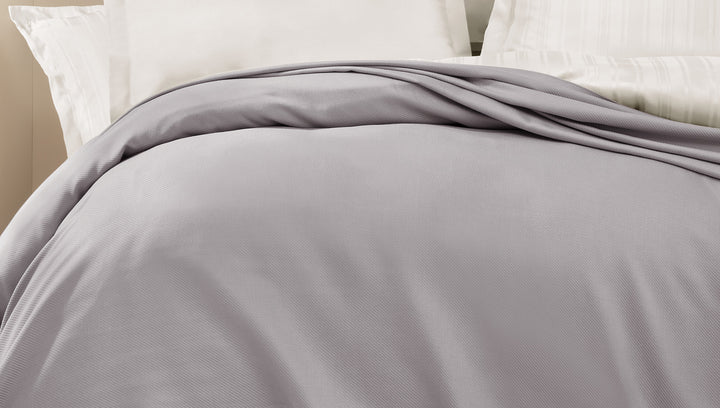 Bamboo Luxury Throw Blanket Anders, Grey, 160x220 cm
