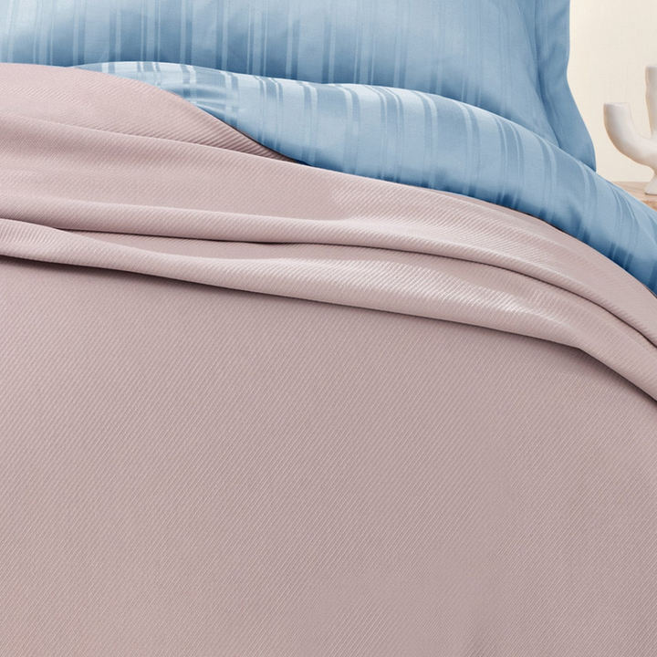Bamboo Luxury Throw Blanket Anders, Pink, 200x220 cm