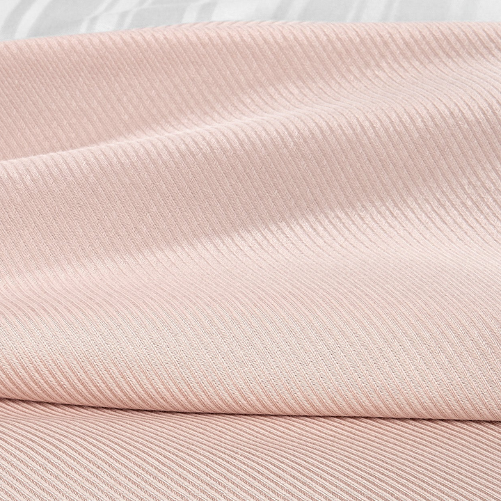 Bamboo Luxury Throw Blanket Anders, Powder Pink, 200x220 cm