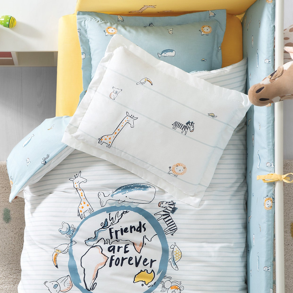 Friends Baby Sleep Set, 100% Cotton, 8 pieces set
