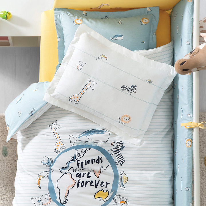 Friends Baby Sleep Set, 100% Cotton, 8 pieces set