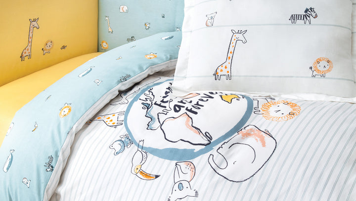 Friends Baby Sleep Set, 100% Cotton, 8 pieces set