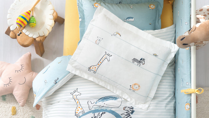 Friends Baby Sleep Set, 100% Cotton, 8 pieces set