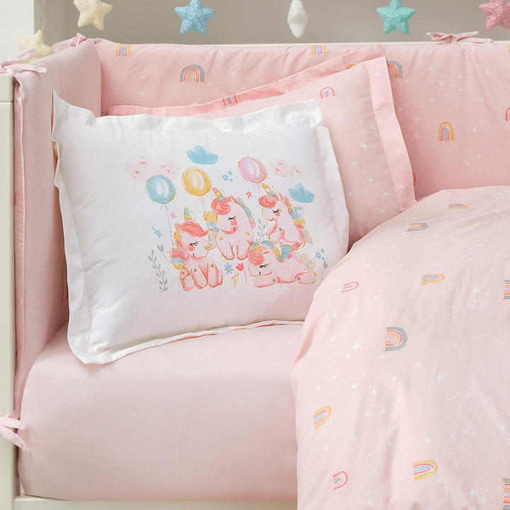 Unicorn Baby Sleep Set, 100% Cotton, 8 pieces set
