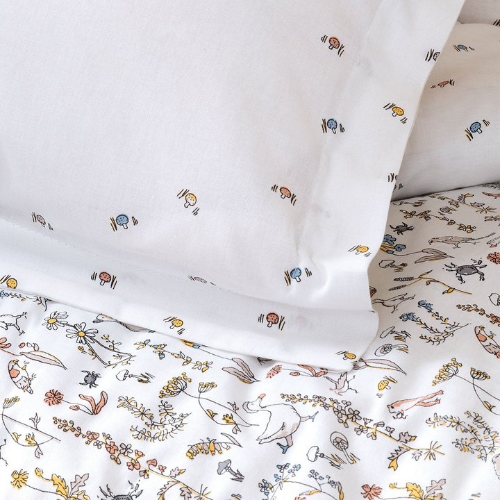 Baby Bedding Set Dorine, for Crib, 100% Renforcé Cotton, 100x150 cm