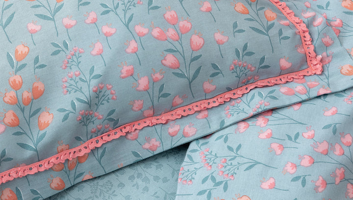 Baby Bedding Set Harpies, for Crib, 100% Renforcé Cotton, 100x150 cm