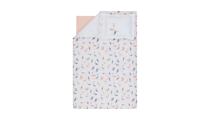 Baby Bedding Set Nuala, for Crib, 100% Renforcé Cotton, 100x150 cm