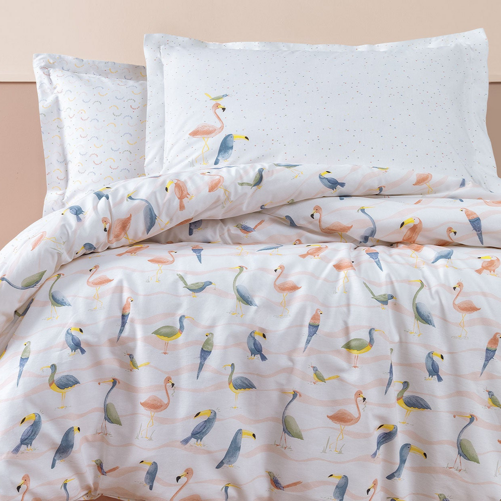 Kids' Bedding Set Nuala, 100% Renforcé Cotton, 160x220 cm