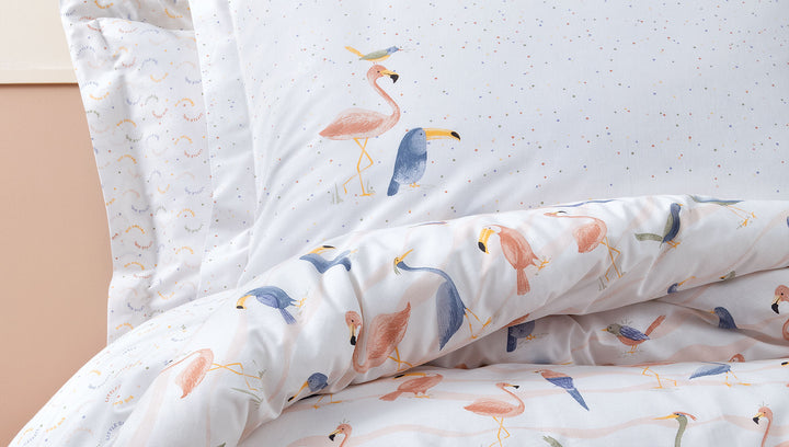 Kids' Bedding Set Nuala, 100% Renforcé Cotton, 160x220 cm