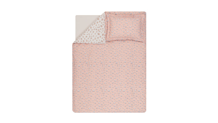 Kids' Bedding Set Poovey, 100% Renforcé Cotton, pink, 160x220 cm