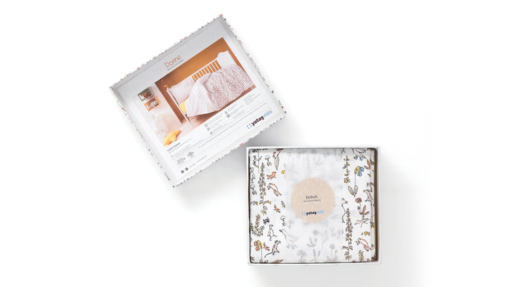 Baby Bedding Set Dorine, for Crib, 100% Renforcé Cotton, 100x150 cm