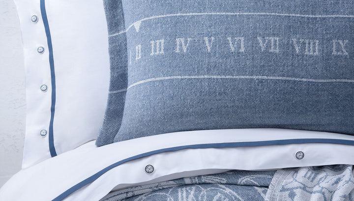Cotton Throw Set Asral, with Duvet Cover, Bed Sheet and Pillowcases, 170x240 cm