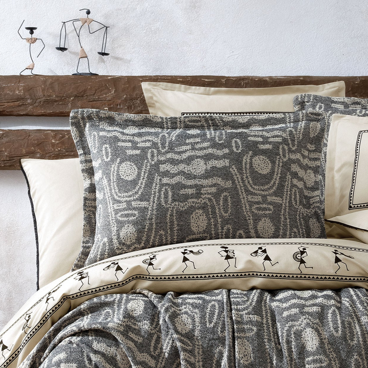 Bed Spread Set Pulido, 230x240 cm, 100% Cotton, duvet cover, bed sheet, pillowcovers