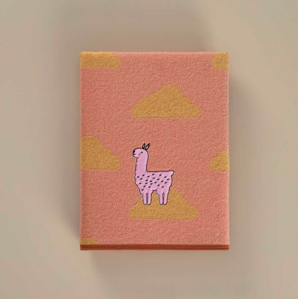 Organic Kids Towel Alpaka, 100% Organic Cotton, 50x90 cm