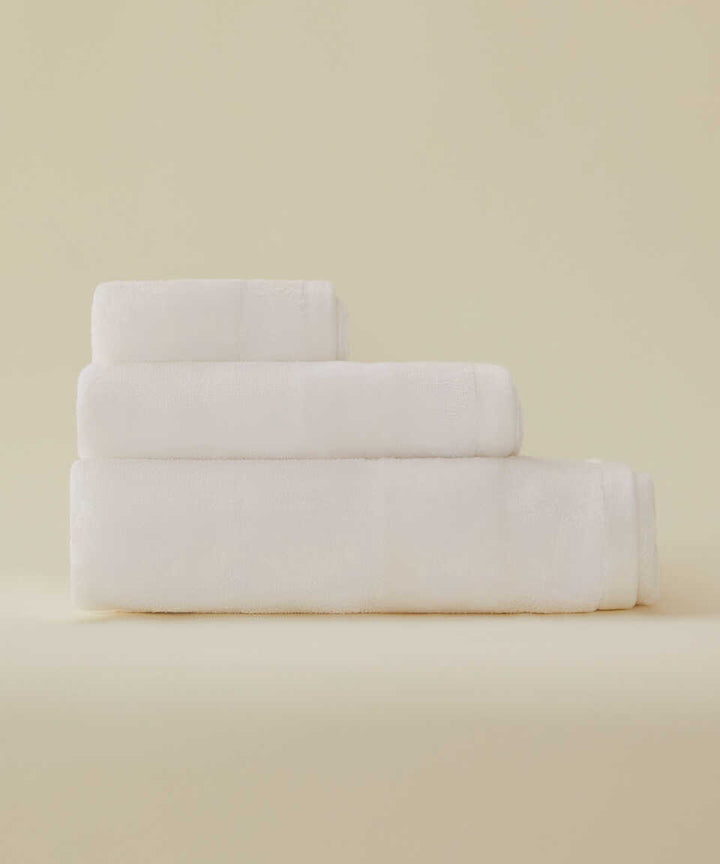 Premium Cotton Towel Fresh, white, 50x90 cm