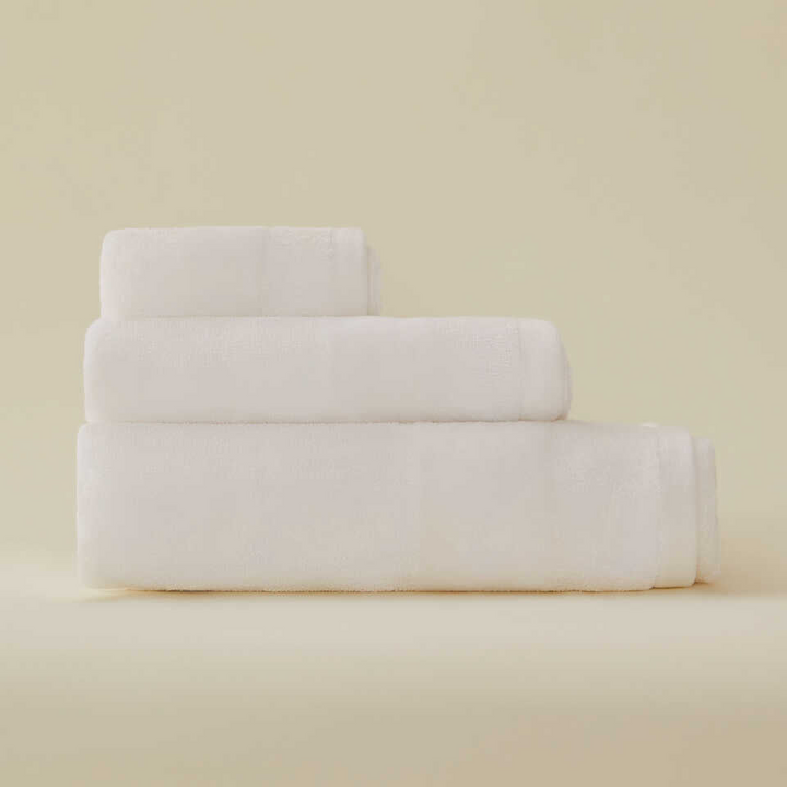 Premium Cotton Towel Fresh, white, 50x90 cm