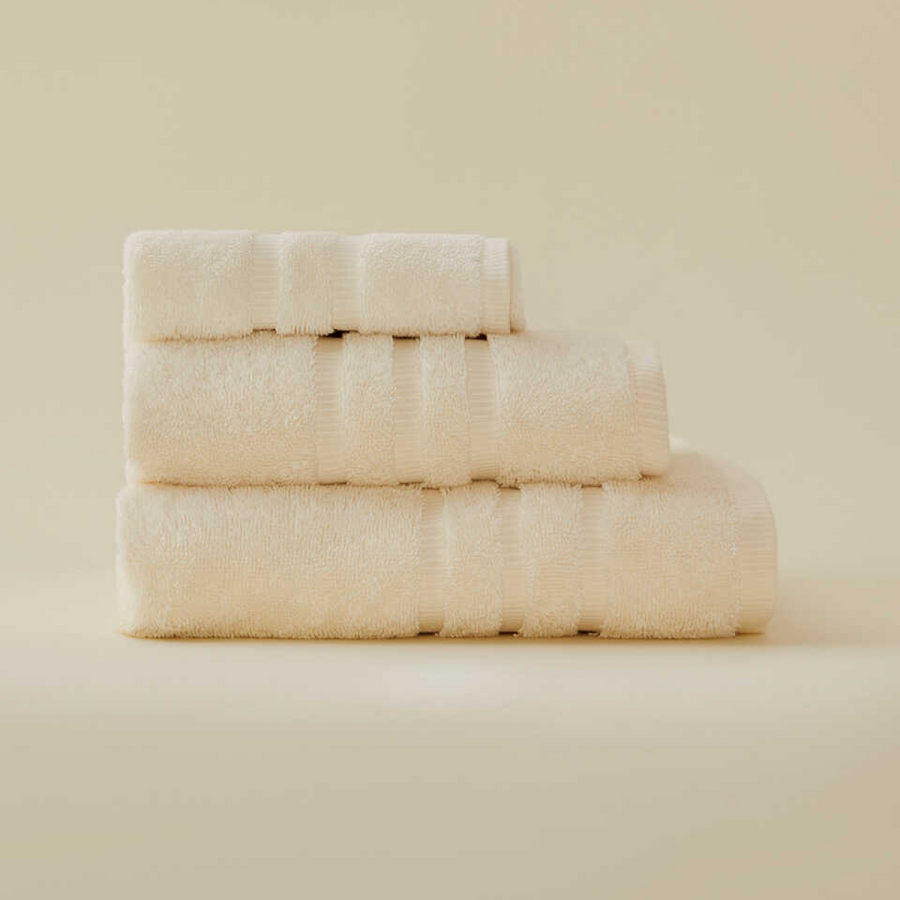 Cotton Towel Micro Touch, 100% Premium Cotton, Cream, 70x140 cm