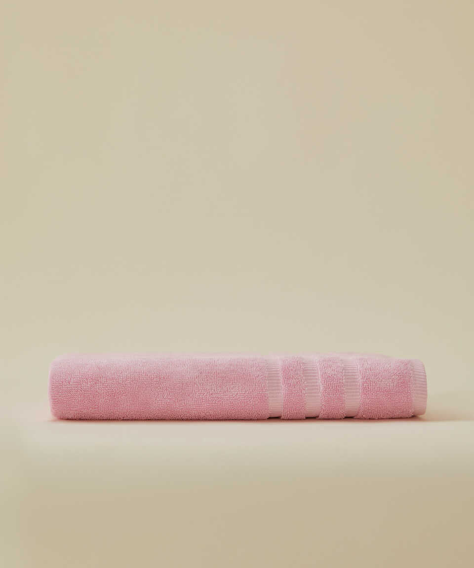 Cotton Towel Micro Touch, 100% Premium Cotton, Pink, 30x50 cm