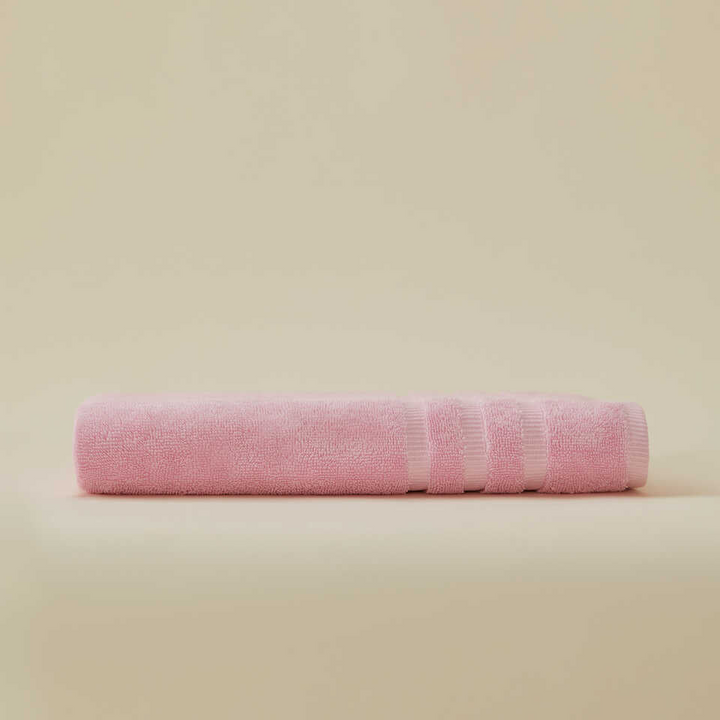 Cotton Towel Micro Touch, 100% Premium Cotton, Pink, 30x50 cm