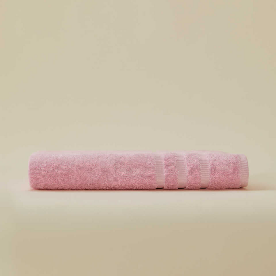 Cotton Towel Micro Touch, 100% Premium Cotton, Pink, 30x50 cm