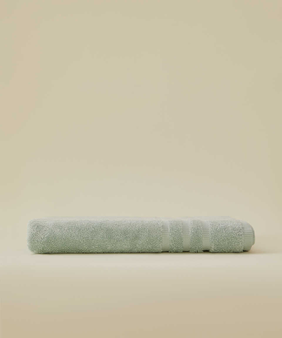 Cotton Towel Micro Touch, 100% Premium Cotton, Light Blue, 30x50 cm