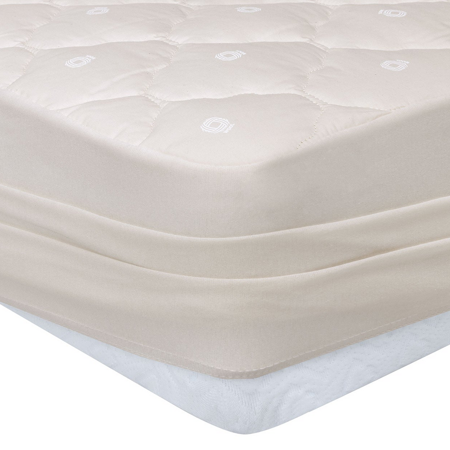 Vilnawashed Mattress Protector, with Wool Filling, Winter, 160x200 cm