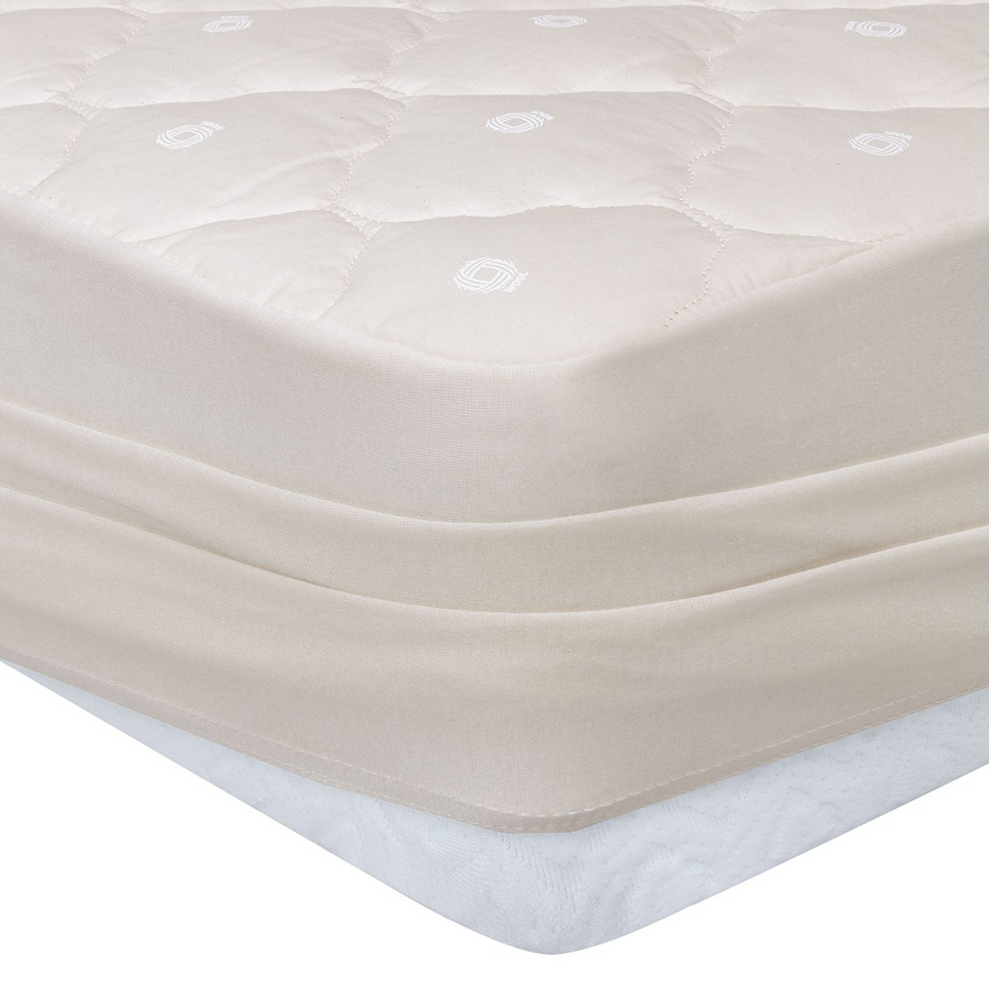 Vilnawashed Crib Mattress Protector, with Wool Filling, Winter, 60x120 cm