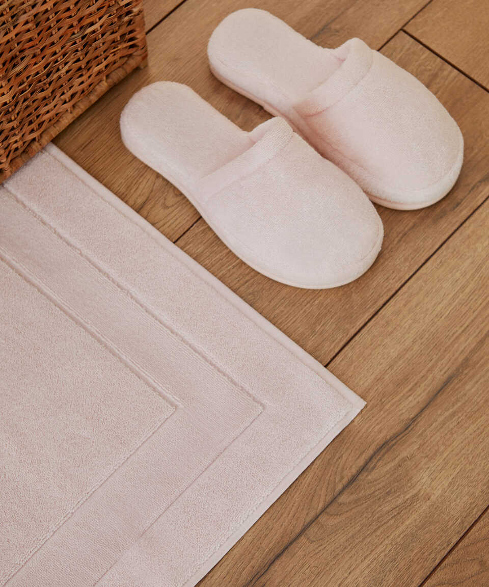 Premium Cotton Bath Mat Fresh, powder pink, 50x80 cm