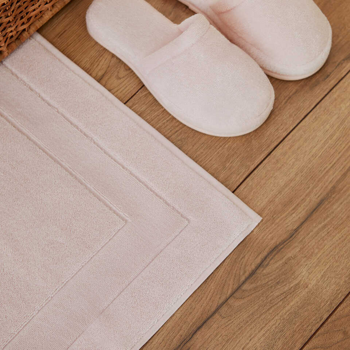 Premium Cotton Bath Mat Fresh, powder pink, 50x80 cm
