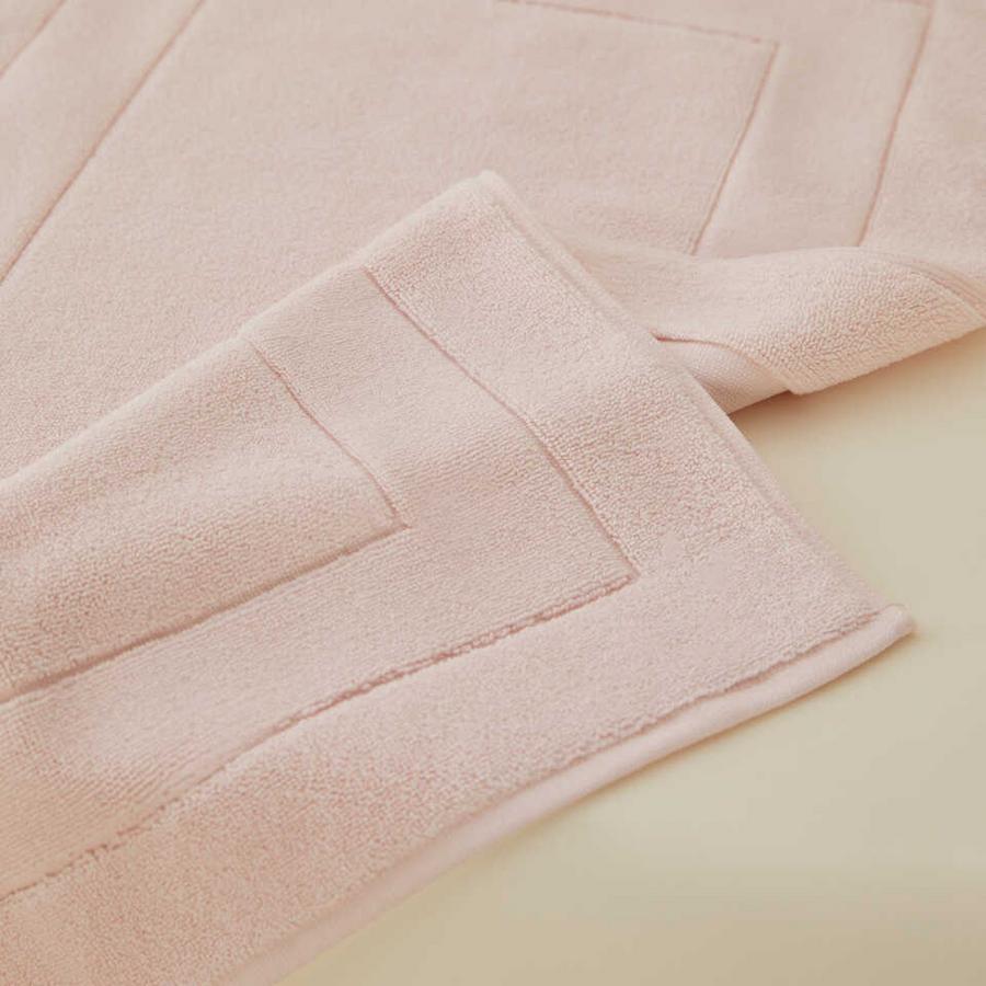Premium Cotton Bath Mat Fresh, powder pink, 50x80 cm