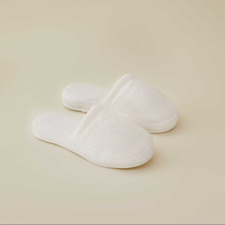 Premium Cotton Slippers Fresh, white, size 42
