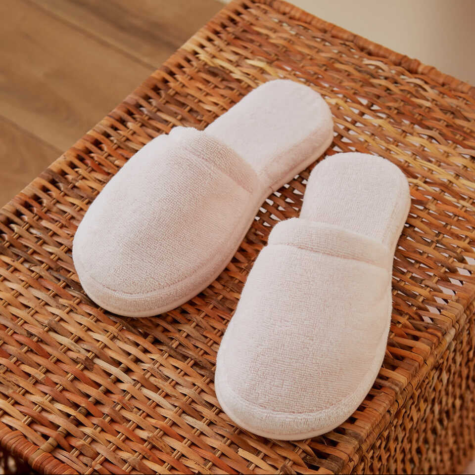 Premium Cotton Slippers Fresh, powder pink, size 37