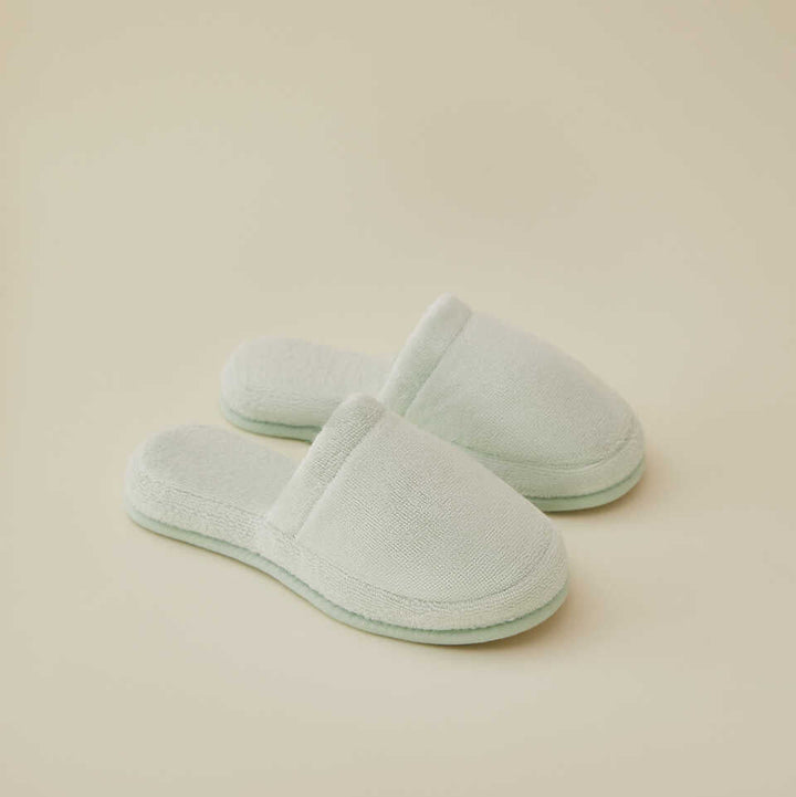 Premium Cotton Slippers Fresh, mint, size 40