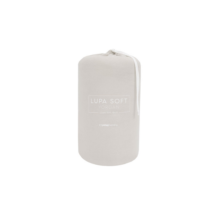 Lupa Soft Quilt, Combed Cotton, Beige, 300 g/m², 200x220 cm