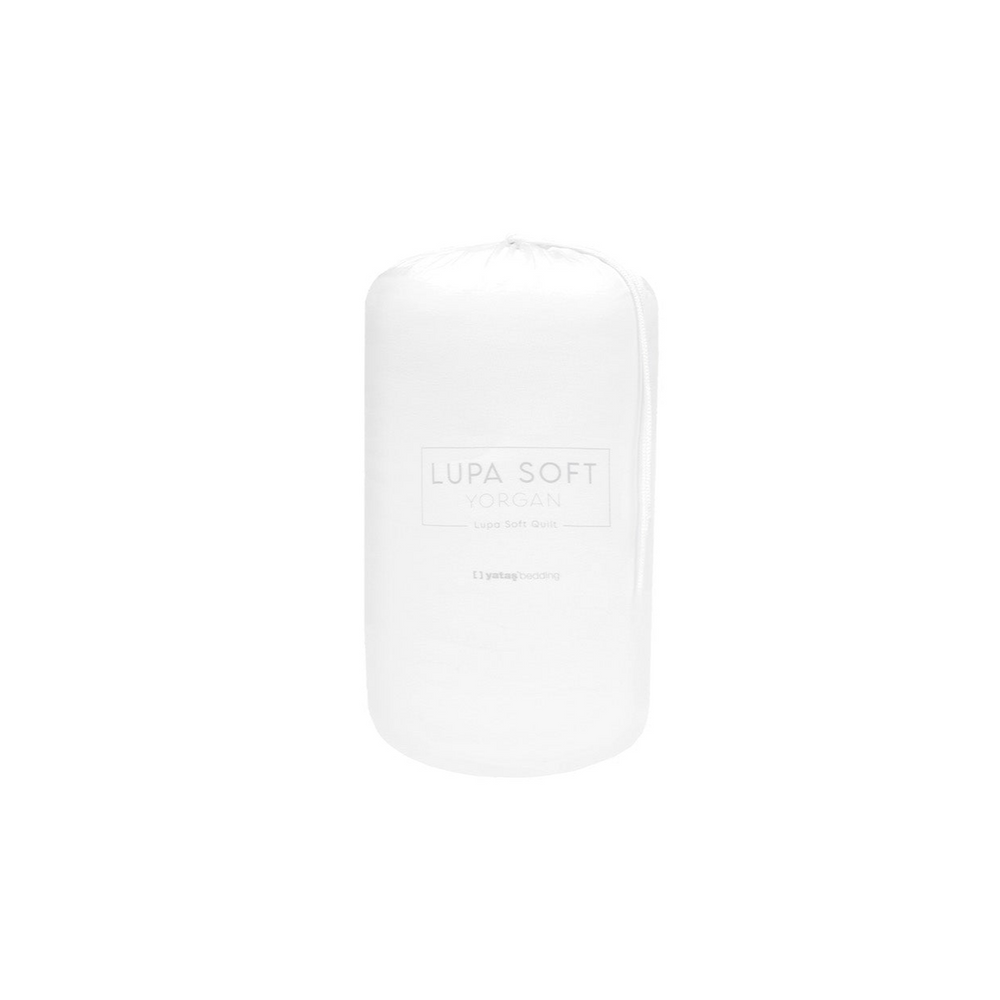 Lupa Soft Quilt, Combed Cotton, White, 300 g/m², 200x220 cm