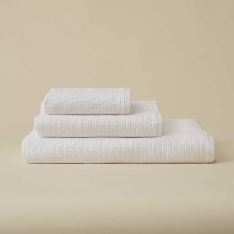 Sultan Collection Waffle Towel, 100% Turkish Cotton, 30x50 cm