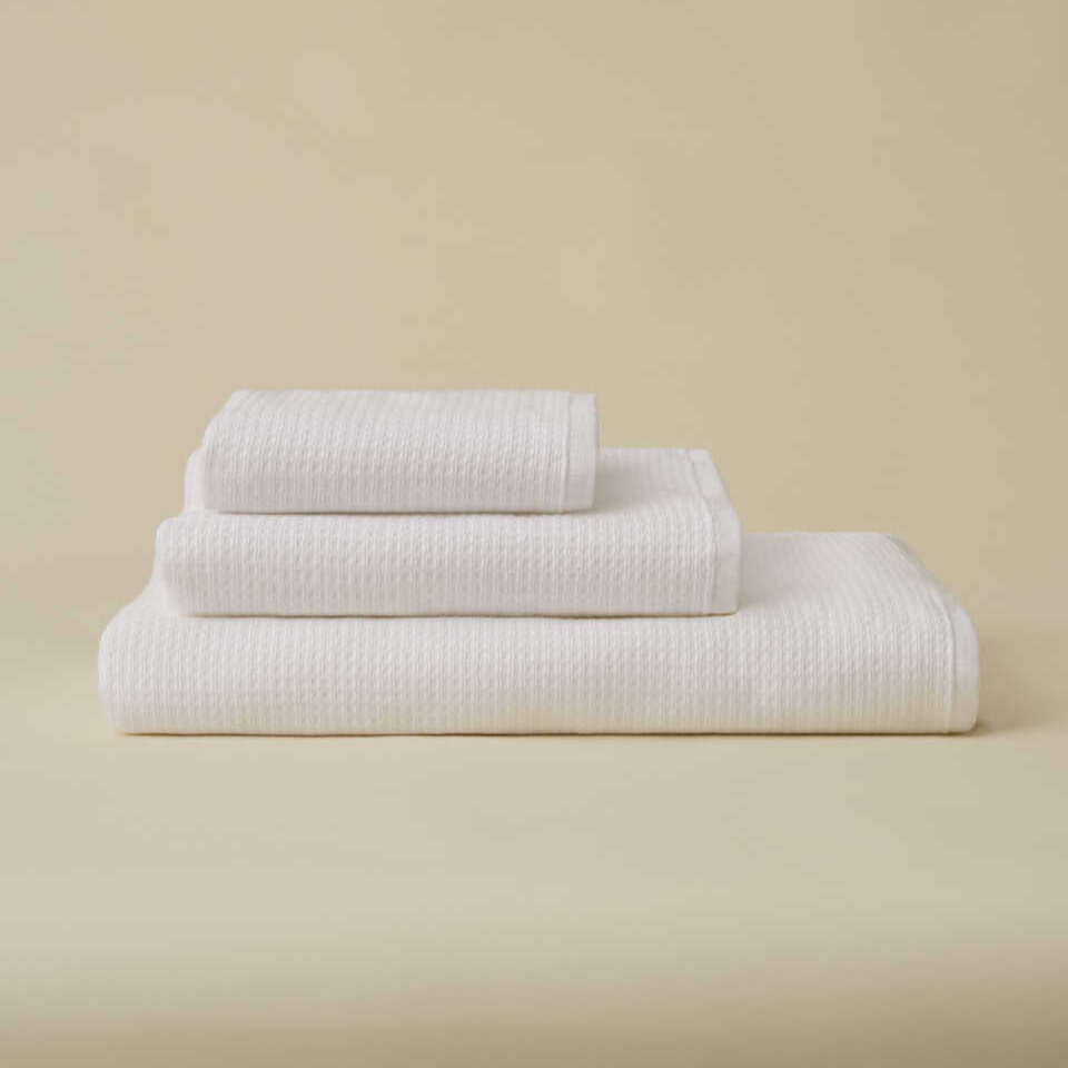 Sultan Collection Waffle Towel, 100% Turkish Cotton, 50x100 cm