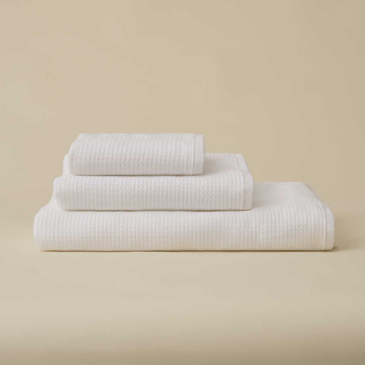 Sultan Collection Waffle Towel, 100% Turkish Cotton, 50x100 cm