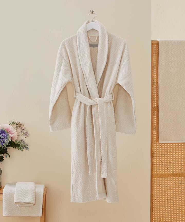 Towel Organic, 100% Organic Cotton, beige, 30x50 cm