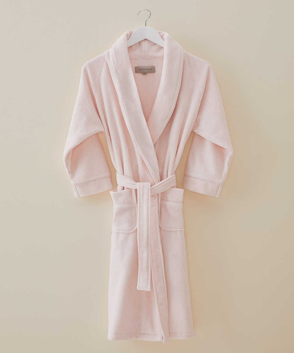 Premium Cotton Bathrobe Fresh, powder pink, size XL