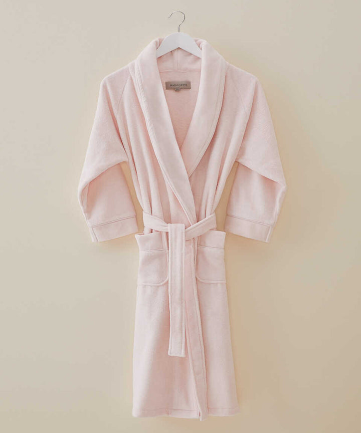 Premium Cotton Bathrobe Fresh, powder pink, size L