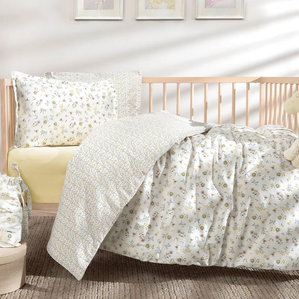 Baby Bedding Set Hermal, for Crib, 100% Organic Cotton, 100x150 cm